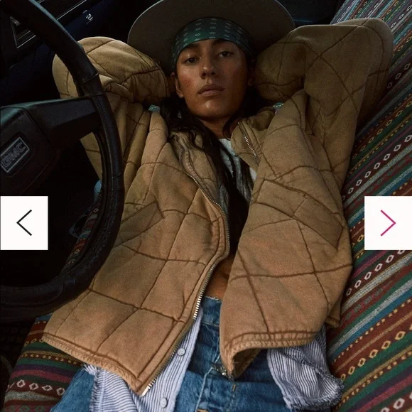 NWT Free People Dolman Quilted Knit Jacket - Picture 5 of 10